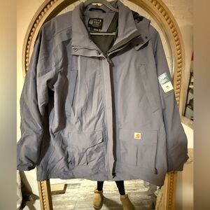 Carhartt Storm Defender Women's Relaxed Fit Jacket - Gray